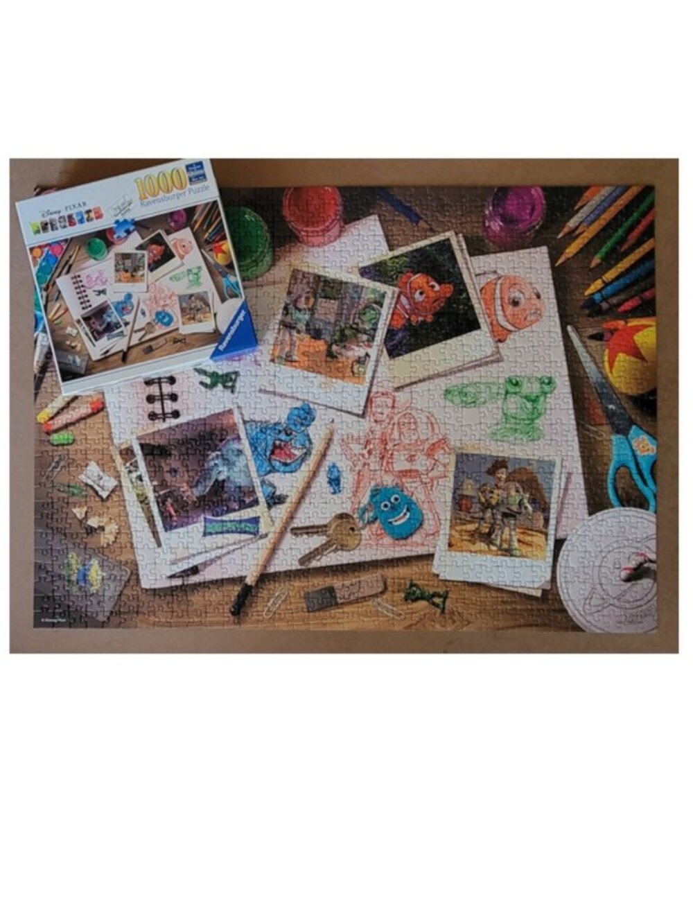 Disney Pixar SKETCHES by Ravensburger JIGSAW PUZZLE 1000 pieces - Picture 5 of 8